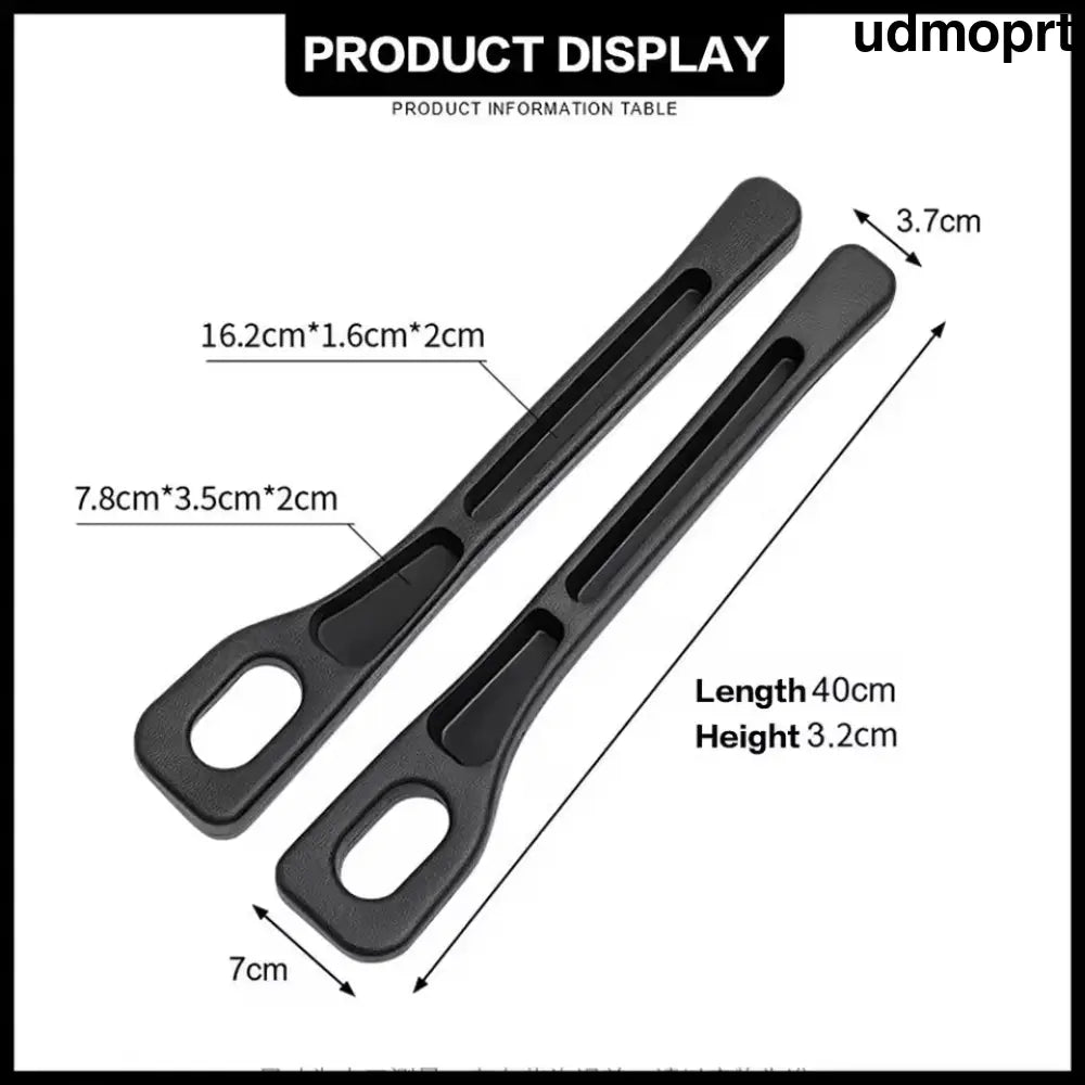 2-Pack Car Seat Gap Filler Organizer - Universal Crevice Storage for Phones & Keys - Car Accessories