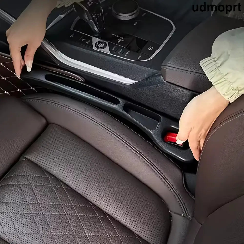 Car Seat Gap Filler Organizer (2 Pack) - Stop Dropping Items! - Car Accessories