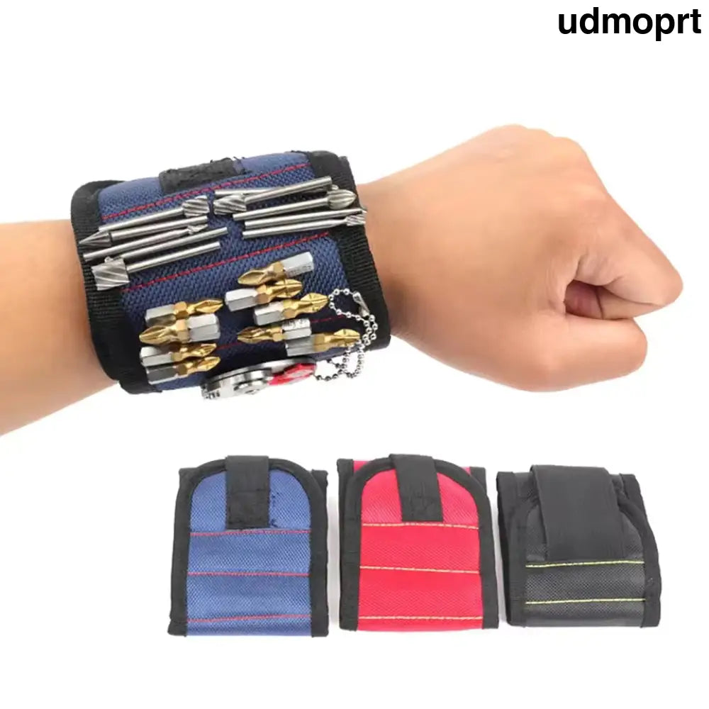Magnetic Wristband for Screws & Nails - Strong Magnet Tool Holder - Tools & Home Improvement