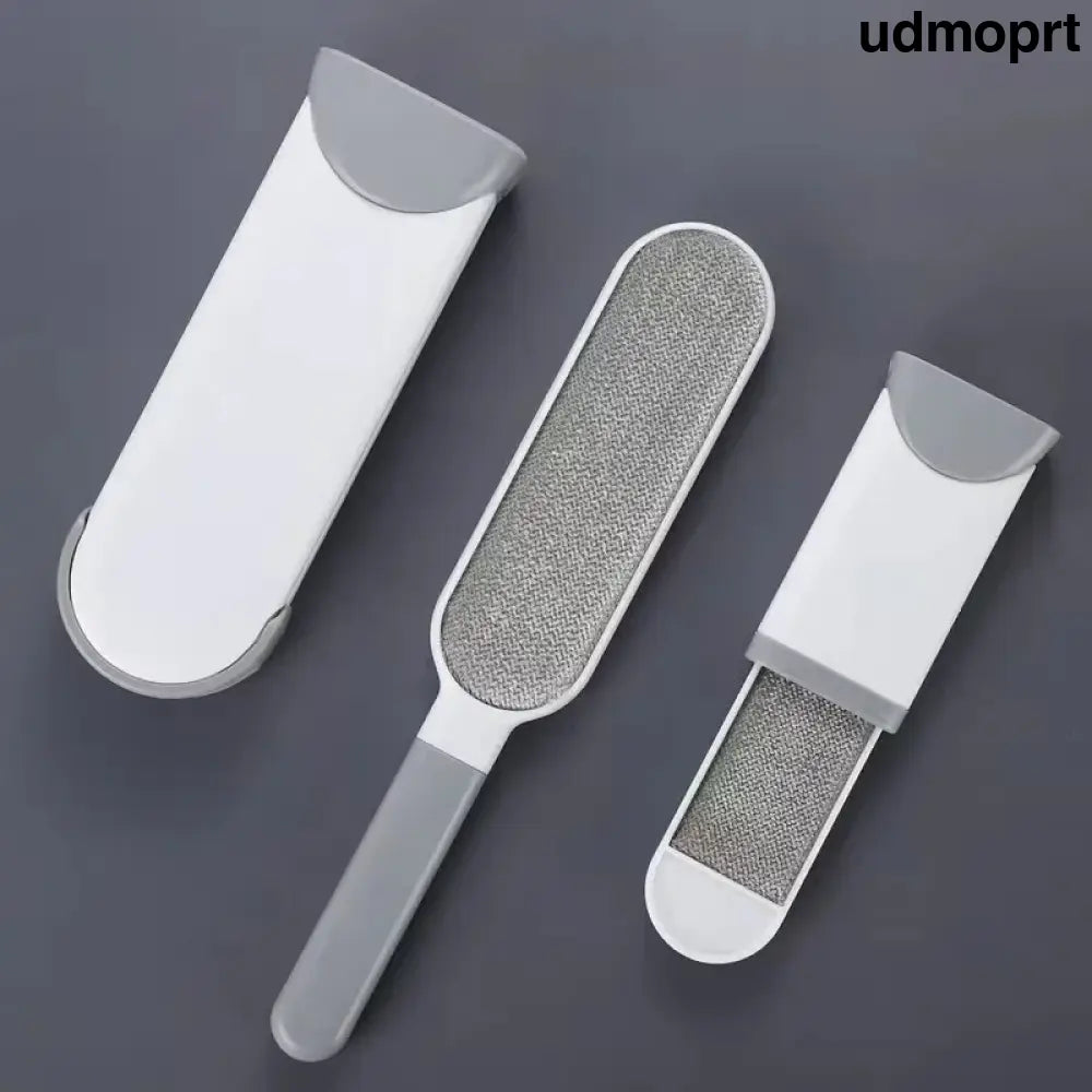 Portable Double-Sided Static Lint Remover Brush - Reusable Pet Hair & Fabric Fuzz Remover - Pet Supplies